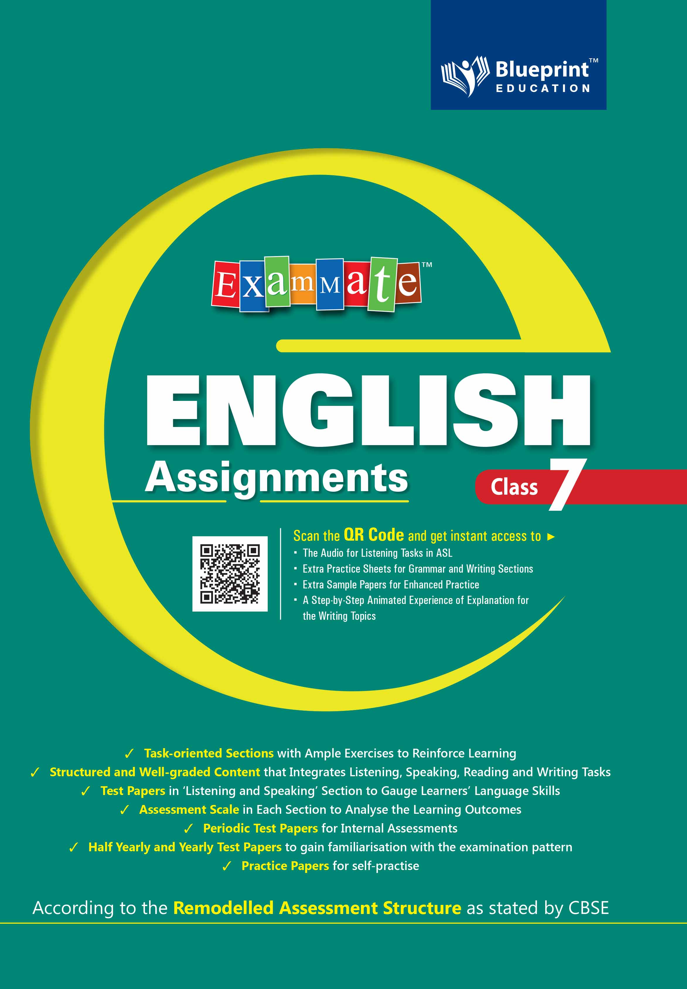 Exam Mate English Assignment Class 7 for CBSE Board