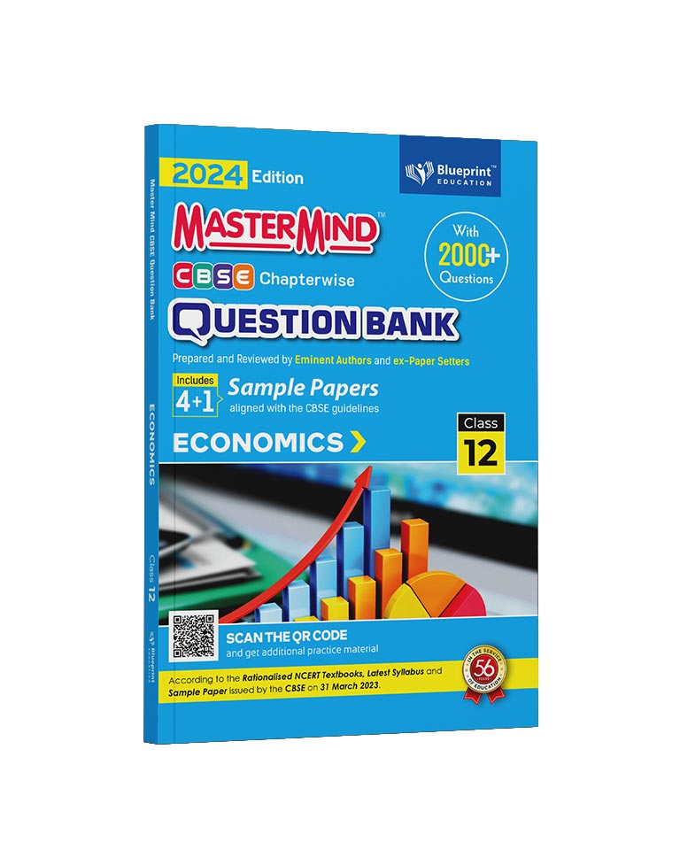 Economics Class 12 CBSE question bank 2024 by Master Mind