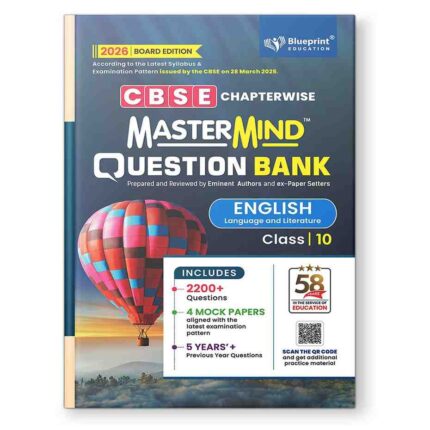 CBSE Question Bank Class 10 English 2025-26