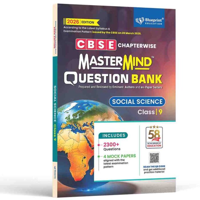 Mastermind CBSE Question bank Class 9 Social Science Exam 2025-26