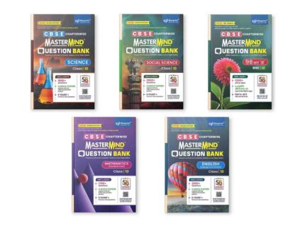 CBSE question bank class 10 Combo Science, Social Science, Maths Std, English, Hindi A by Mastermind for 2026