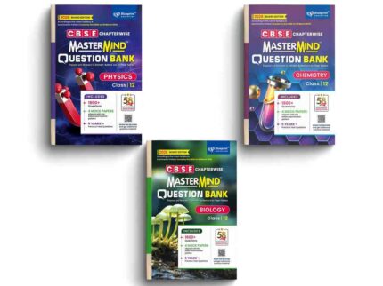 CBSE question bank class 12 Biology, Physics, Chemistry 3 Books Combo by Mastermind for 2026