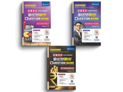 CBSE question bank class 12 Combo Business Studies, Accountancy and Economics by Mastermind for 2026