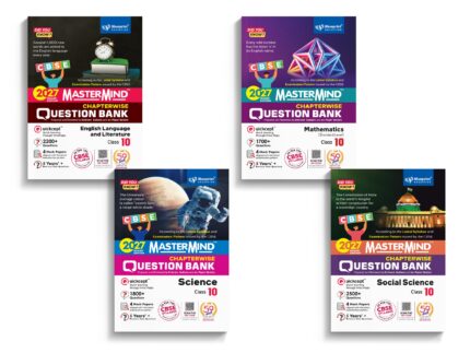 CBSE Question Bank Class 10 Combo Science, Maths, English & Social Science Set of 4 Books