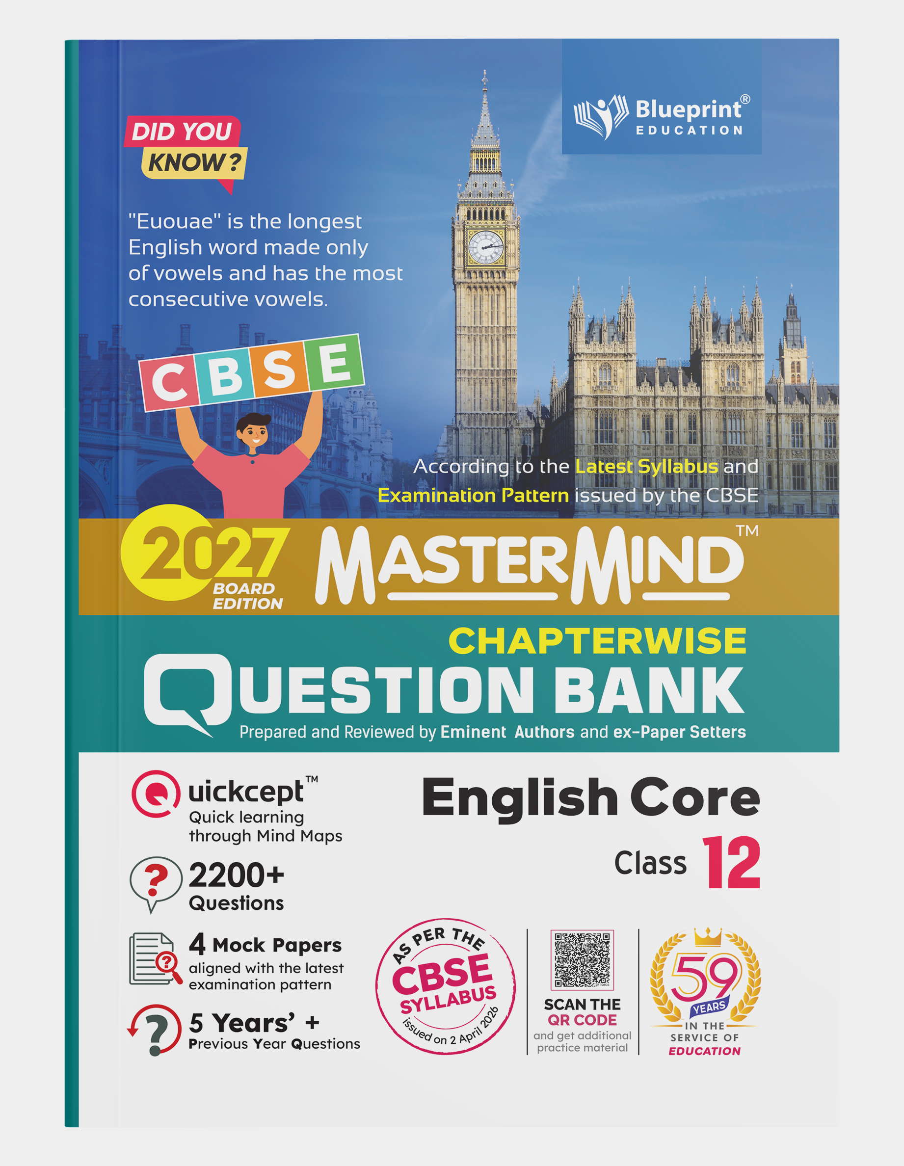 CBSE Question Bank Class 12 English Core 2027 Exam With 4 Mock Papers CBSE Question Bank Class 12 English Core 2027 Exam With 4 Mock Papers