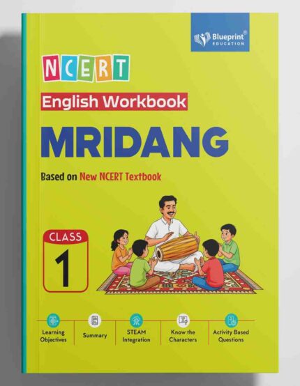 NCERT English Workbook Mridang Class 1Based On New NCERT Text Book