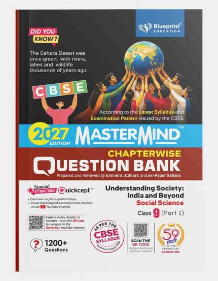 Mastermind CBSE Class 9 Social Science Question Bank Part 1 (2027 Edition)